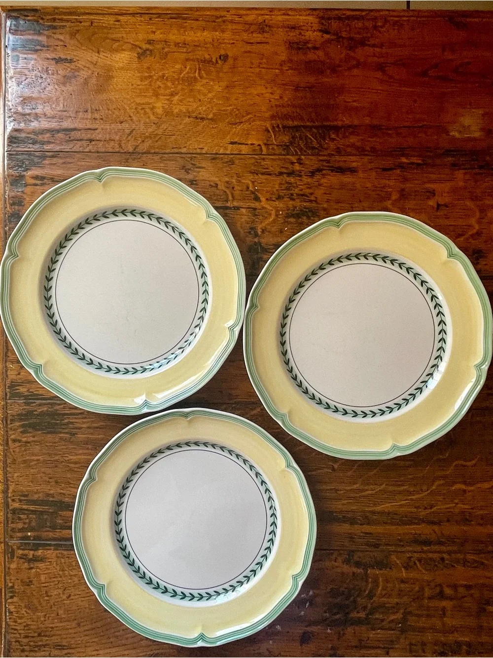 Villeroy & Boch French Garden ‘Vienne’ 10.5 “Dinner Plates - Set of 3